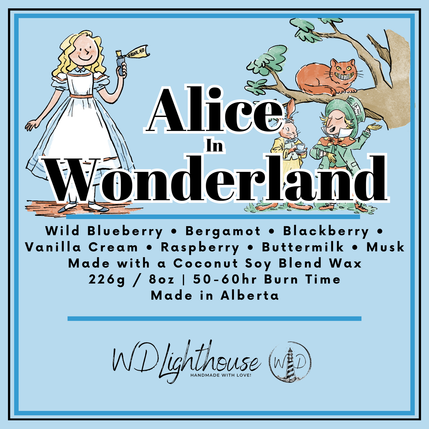 Alice In Wonderland | Bookish Candles & Wax Melts