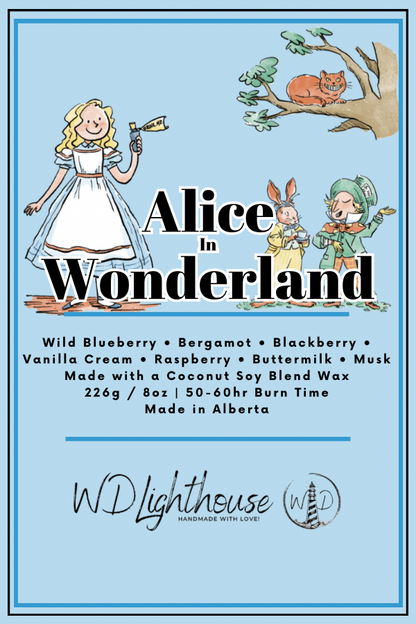 Alice In Wonderland | Bookish Candles & Wax Melts