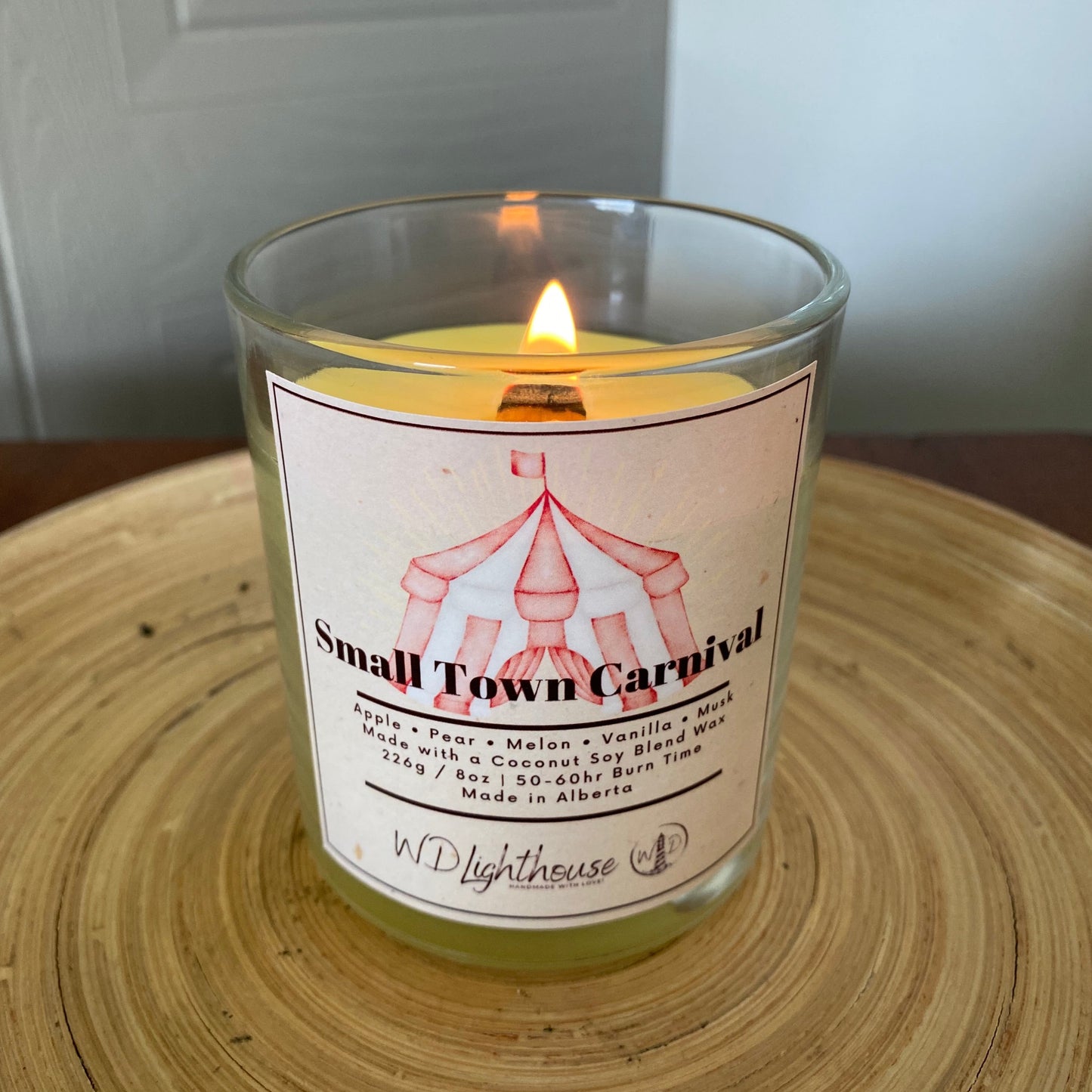 Small Town Carnival | Western Classic Bookish Coconut Soy Candle & Waxmelt
