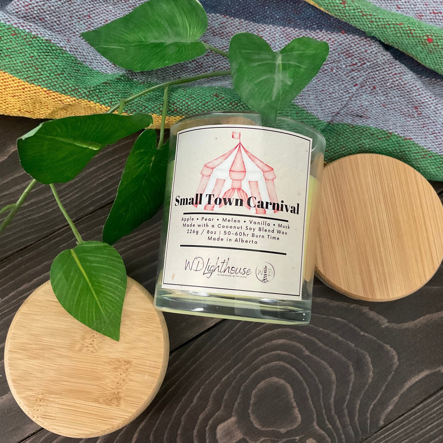 Small Town Carnival | Western Classic Bookish Coconut Soy Candle & Waxmelt