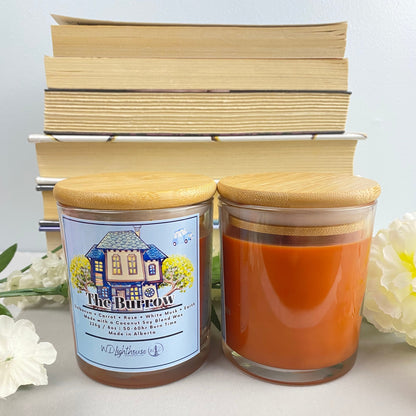 The Burrow | Bookish Coconut Soy Candle & Waxmelt