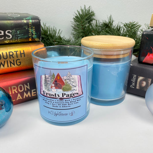 Frosty Pages | Holiday Collection Candles & Wax Melts