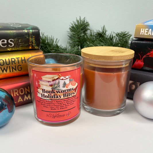 Bookworm Holiday Bites | Holiday Collection Candles & Wax Melts