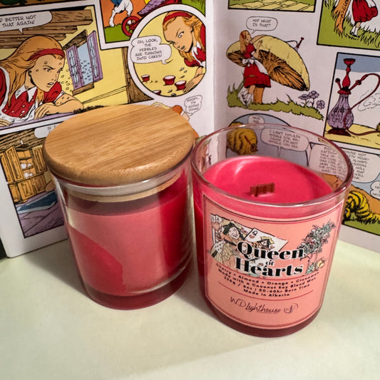 Queen of Hearts | Bookish Candles & Wax Melts